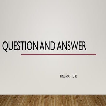 Questions and answers in ophthalmology 20 qna | PPTX