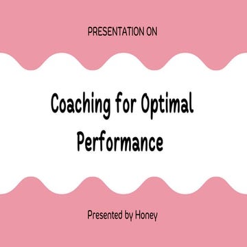 Presentation Optimal performance - Honey.pdf