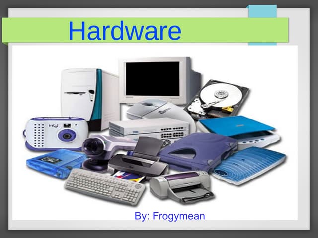 Presentation hardware
