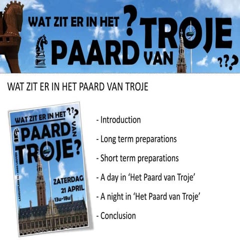 Presentationpaardvantroje