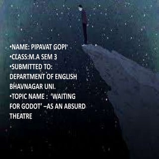 waiting for Godot - As an absurd th...