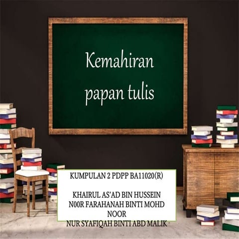 kemahiran  papan tulis