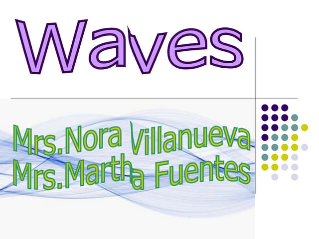Waves Ppt Pptx