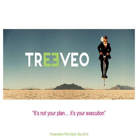 Treeveo Pitch Deck for Presentations