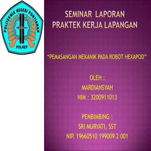 Presentation Laporan PKL