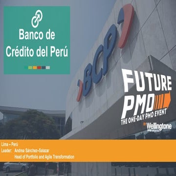 Banco de Credito del Peru - PMO Global Award Regional Winner - Americas - 201...