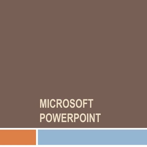 Presentation powerpoint