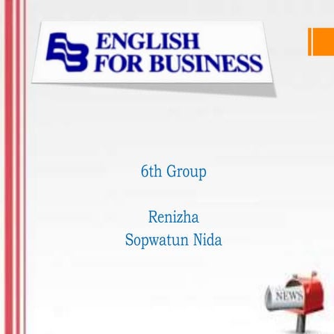 Presentation Practice of English Business