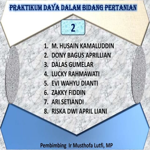 Presentation praktikum daya