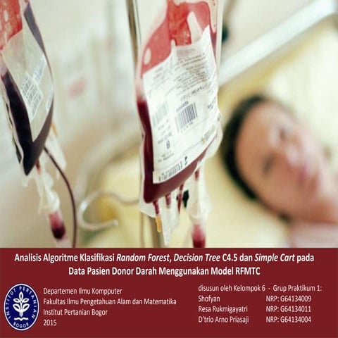 Analisis Algoritme Klasifikasi Random Forest, Decision Tree C4.5 dan Simple C...