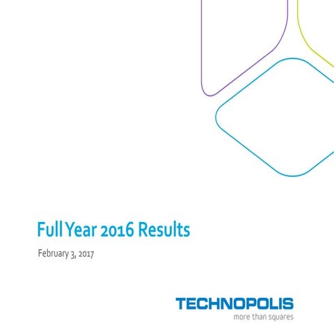 Technopolis Presentation q4 2016