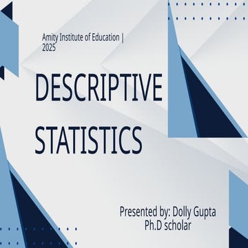 Presentation QT final , quantitative techniques and the measures.