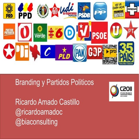 Cumbre Mundial 2011: Branding y Partidos Politicos