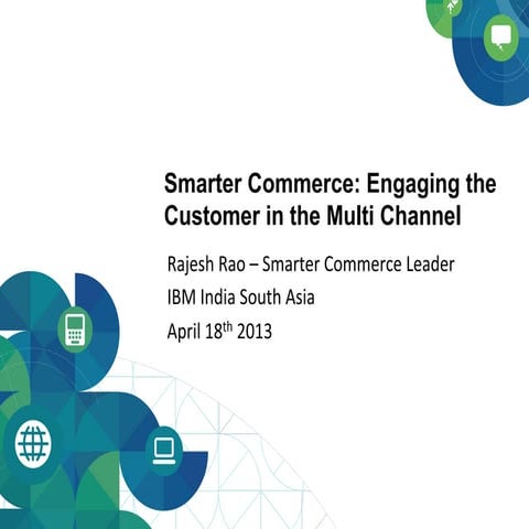 eTailing India Conclave Jaipur- 2013  Rajesh Rao IBM-