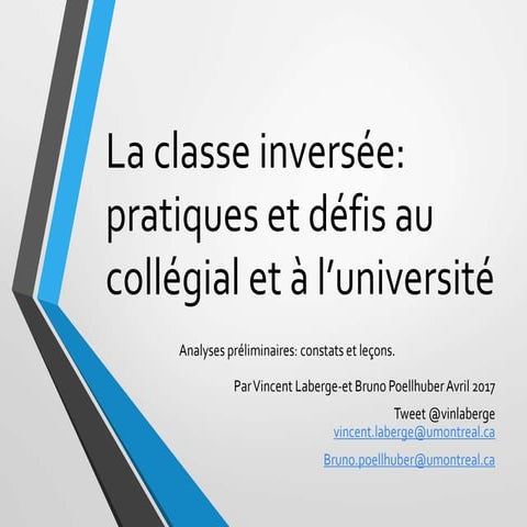 Présentation REPTIC Vincent Laberge 2017