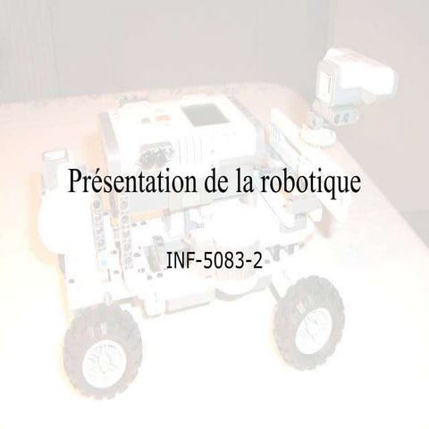 Présentation de la robotique