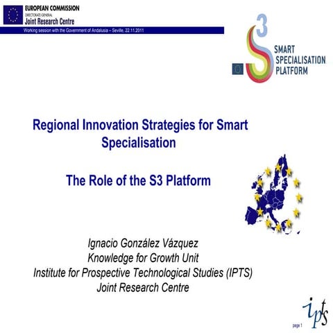 Regional Innovation Strategies for Smart Specialisation