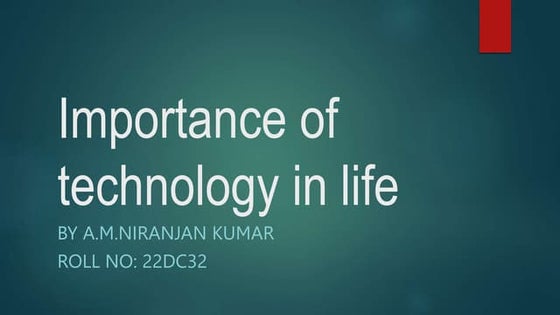 The importance of ICT in our daily life | PDF | Internet | Computing