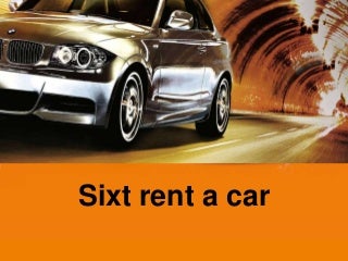 Sixt rent a car Romania 2014