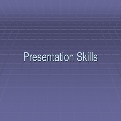 Presentation Skill.ppt