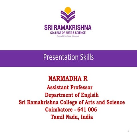 Presentation Skill and Ways to Enhance Presentation Skill.pptx