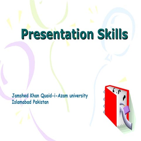 Presentation skill mpdd 29.02.2008