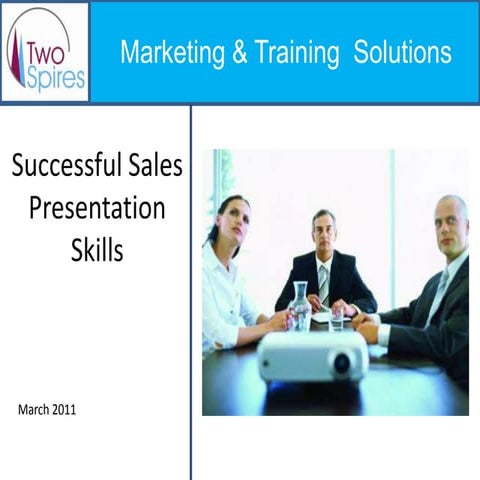 Simple Presentation Selling Skills