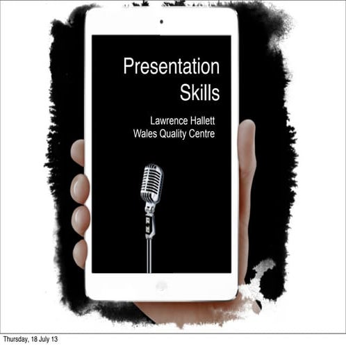 Presentation skills