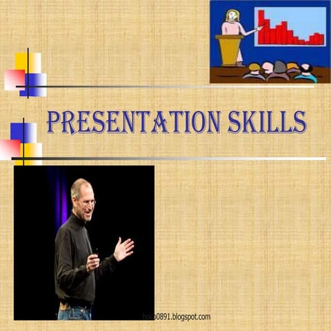 Powerful presentation skills training outline (example)