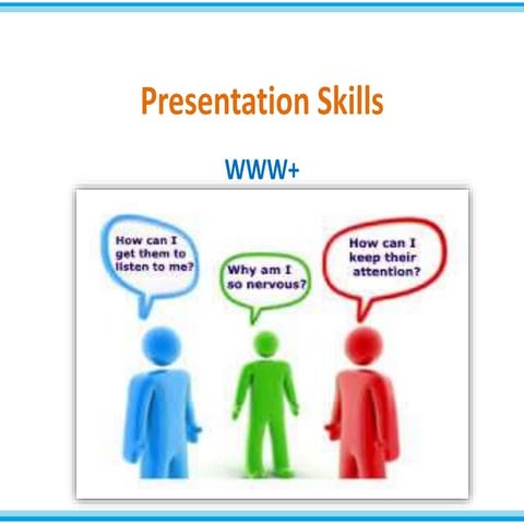 Presentation skills