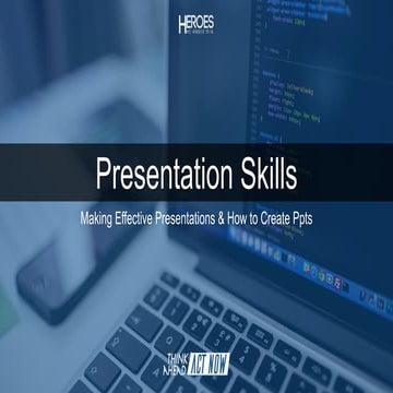Presentation skills