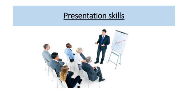 Presentation skills 