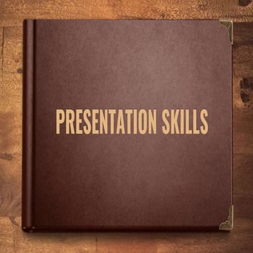 Presentation Skills > Planning