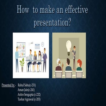 Presentation skills 