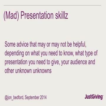 Top tips for awesome presentation skills 
