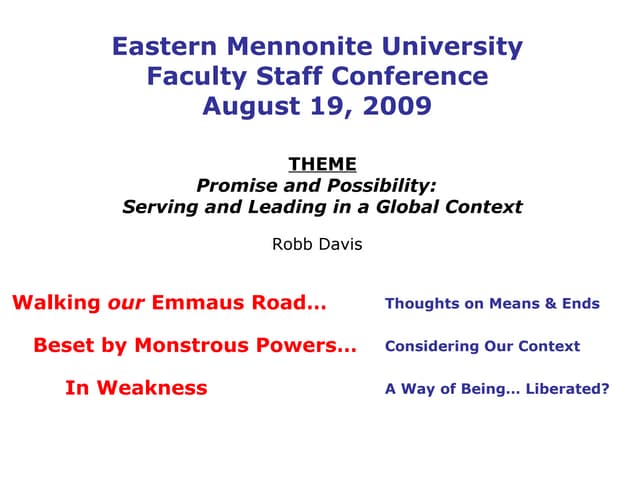 Presentation Slides