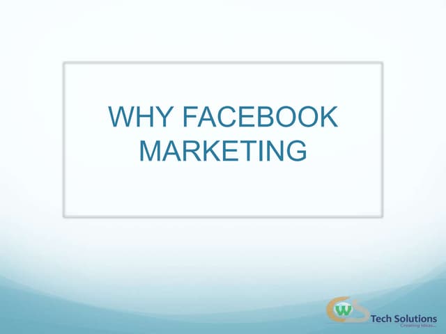 Facebook Marketing 