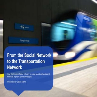 From the Social Network to the Tran...