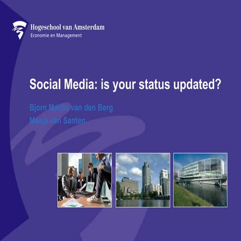 Role of Social Media in Education | PPTX