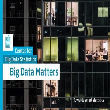 Use of social media for official statistics