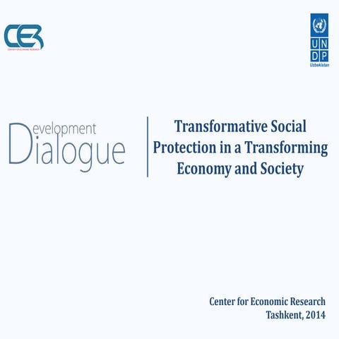 Transformative Social Protection in a Transforming Economy and Society ...