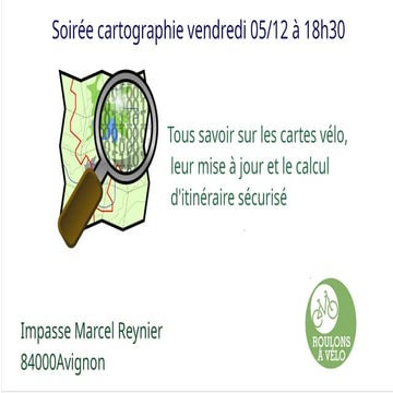 Soirée cartographie et mise à jour de carte vélo du 5 décembre 2025