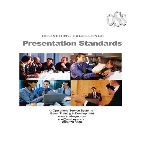 Presentation Standards   Delivering Excellence.Docx