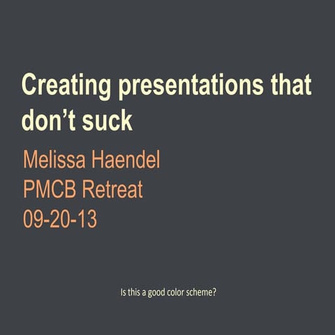 Great example of terrible powerpoint presentation | PPS