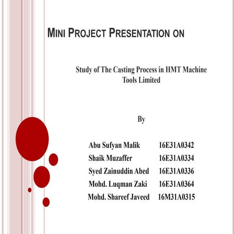 Presentation study of manufacturing process in hmt machine tools limited.docx