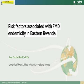 OS20  -  Risk factors associated with FMD endemicity in eastern Rwanda. - Jea...