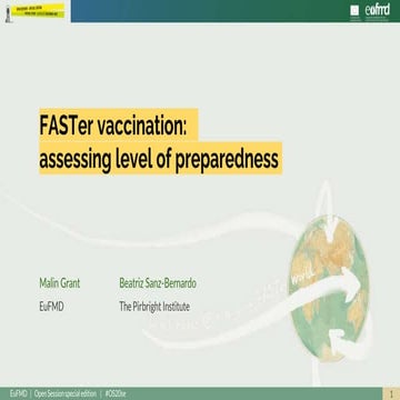 OS20 - FASTer vaccination: assessing level of preparedness - M. Grant-B. Sanz...