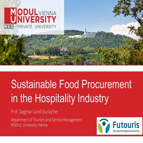 Sustainable Food Procurement in the Hospitality Industry | PDF