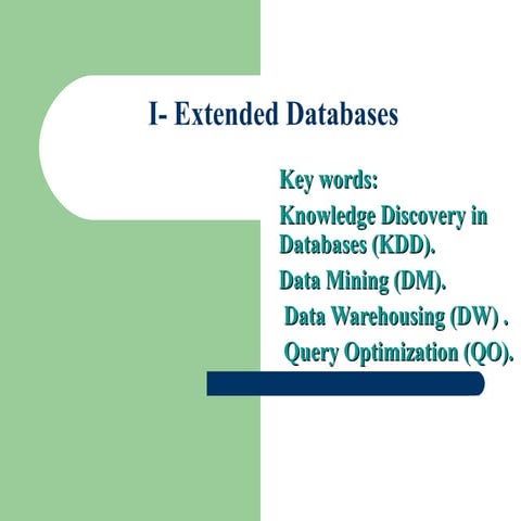 I- Extended Databases