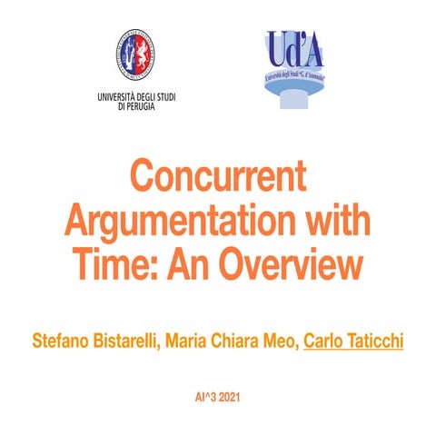 Concurrent Argumentation with Time: an Overview